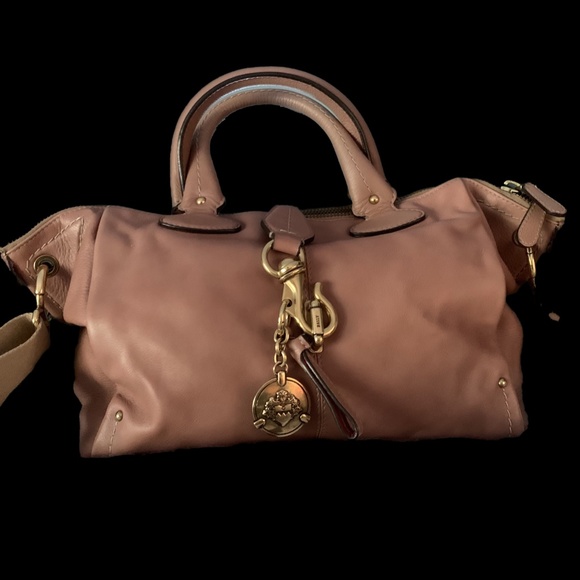 BALLY Authentic Leather Tote Bag with Shoulder Str - Picture 2 of 4